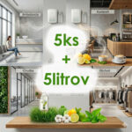 Prenájom (6 mes.) 5x difúzer + 5 litrov vonného oleja (5 prevádzok) - mega pack