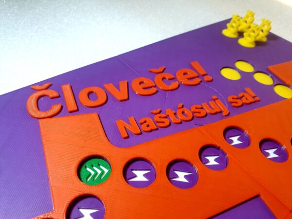 Stolová Bitcoin hra Človeče! Naštósuj sa!